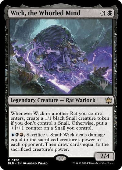 Wick the Whorled Mind Promo Pack: Bloomburrow Magic card
