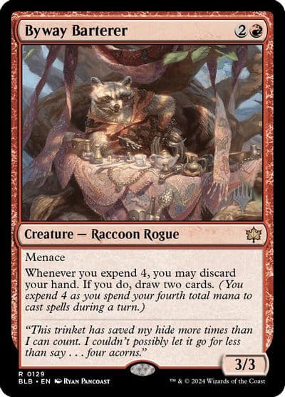 Byway Barterer Promo Pack: Bloomburrow Magic card