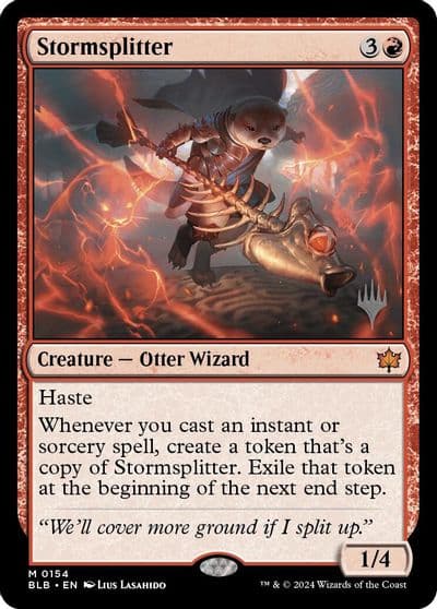 Stormsplitter Promo Pack: Bloomburrow Magic card