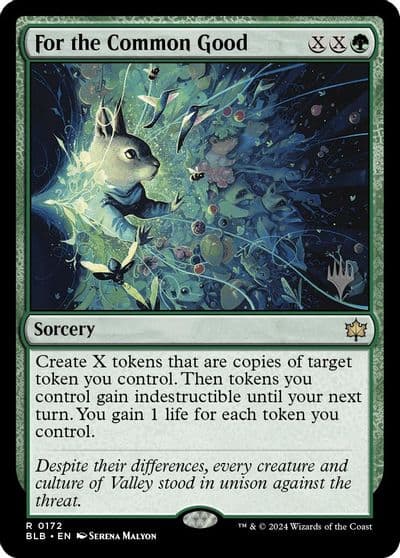 For the Common Good Promo Pack: Bloomburrow Magic card