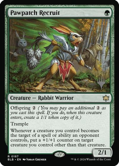 Pawpatch Recruit Promo Pack: Bloomburrow Magic card