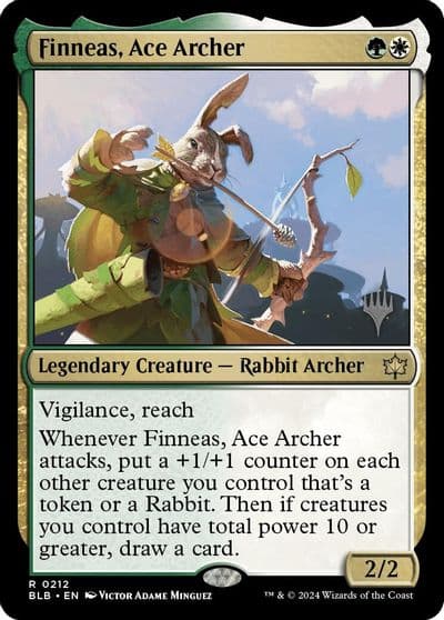 Finneas Ace Archer Promo Pack: Bloomburrow Magic card