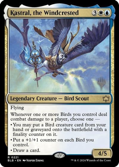 Kastral the Windcrested Promo Pack: Bloomburrow Magic card