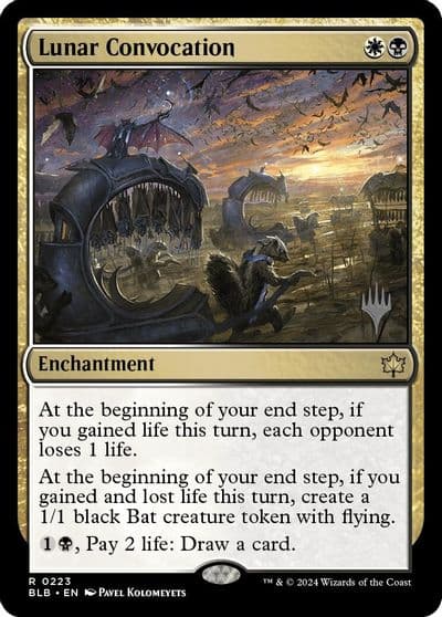 Lunar Convocation Promo Pack: Bloomburrow Magic card