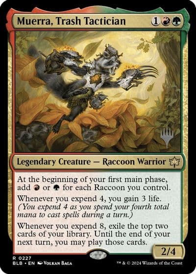 Muerra Trash Tactician Promo Pack: Bloomburrow Magic card