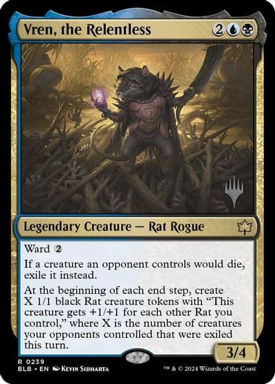 Vren the Relentless Promo Pack: Bloomburrow Magic card