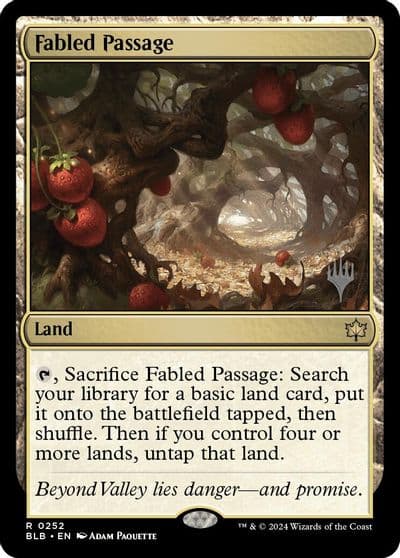Fabled Passage Promo Pack: Bloomburrow Magic card