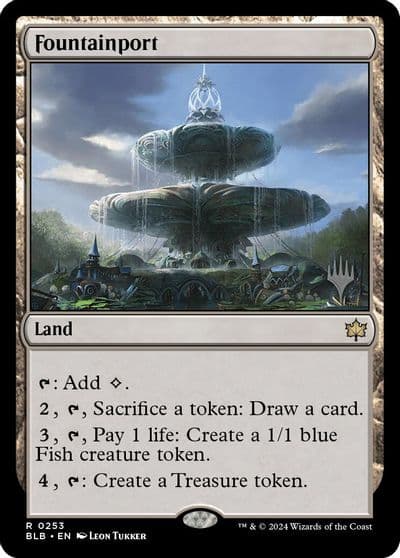 Fountainport Promo Pack: Bloomburrow Magic card