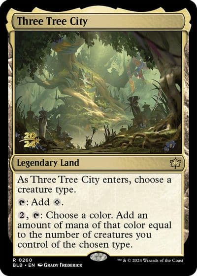 Three Tree City Prerelease Cards Magic card