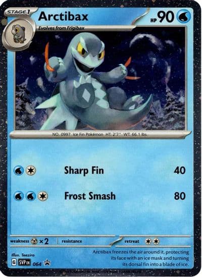 Arctibax - 064 (Cosmos Holo) SV: Scarlet & Violet Promo Cards Pokemon card