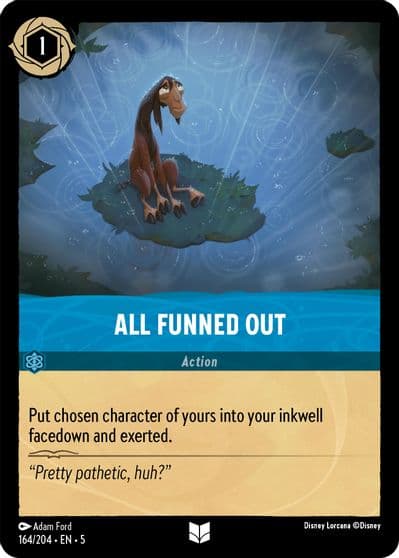 All Funned Out Shimmering Skies Lorcana card
