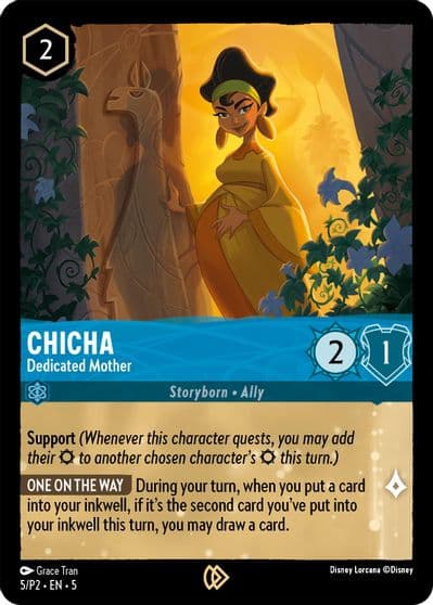 Chicha Dedicated Mother Disney Lorcana Promo Cards Lorcana card