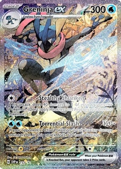 Greninja ex - 132 SV: Scarlet & Violet Promo Cards Pokemon card