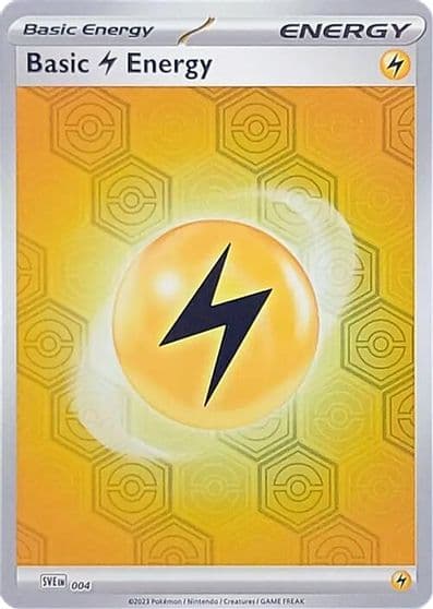 Basic Lightning Energy SV: Shrouded Fable Pokemon card