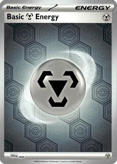 Basic Metal Energy (Reverse Holofoil) SV: Shrouded Fable Pokemon card
