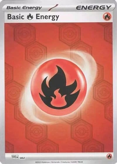 Basic Fire Energy SV: Shrouded Fable Pokemon card