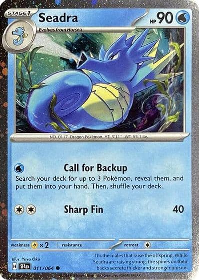 Seadra (Cosmos Holo) Miscellaneous Cards & Products Pokemon card