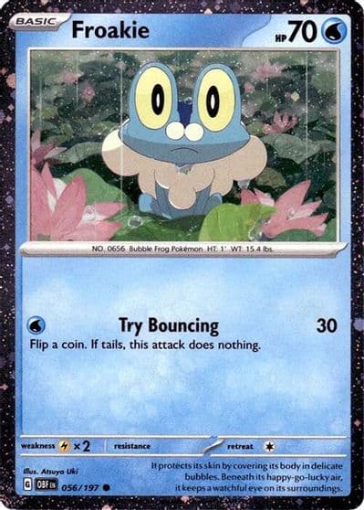 Froakie (Cosmos Holo) Miscellaneous Cards & Products Pokemon card