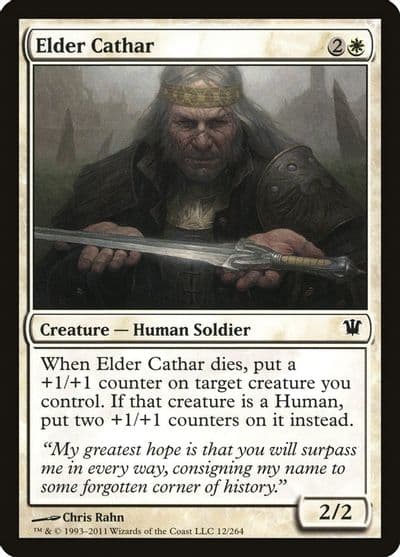 Elder Cathar Innistrad Magic card