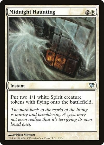 Midnight Haunting Innistrad Magic card