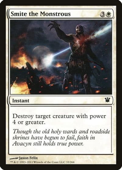 Smite the Monstrous Innistrad Magic card