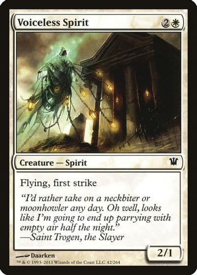 Voiceless Spirit Innistrad Magic card