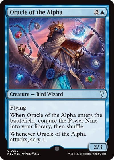 Oracle of the Alpha Mystery Booster 2 Magic card