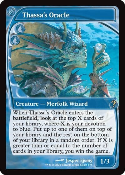 Thassas Oracle Future Sight Mystery Booster 2 Magic card