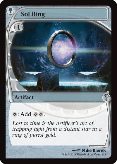 Sol Ring Future Sight Mystery Booster 2 Magic card