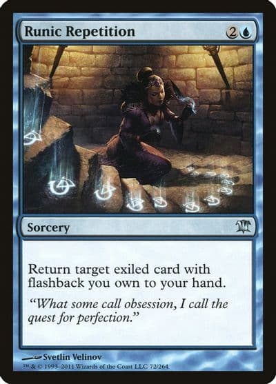 Runic Repetition Innistrad Magic card