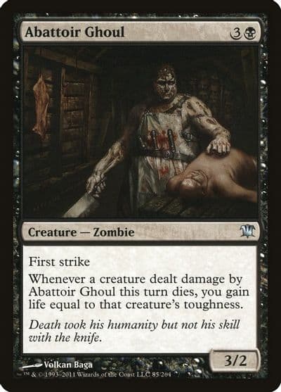 Abattoir Ghoul Innistrad Magic card
