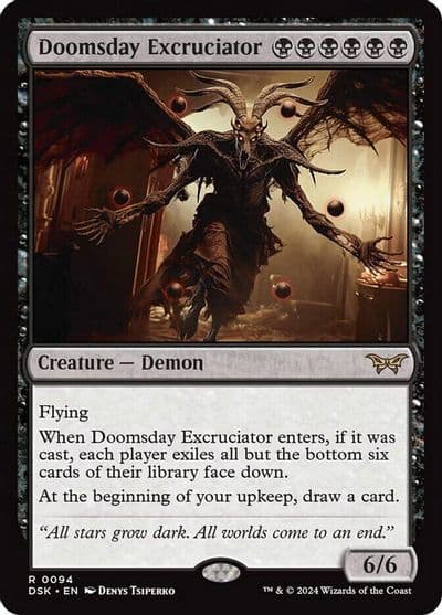 Doomsday Excruciator Duskmourn: House of Horror Magic card