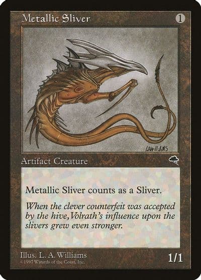 Metallic Sliver Tempest Magic card