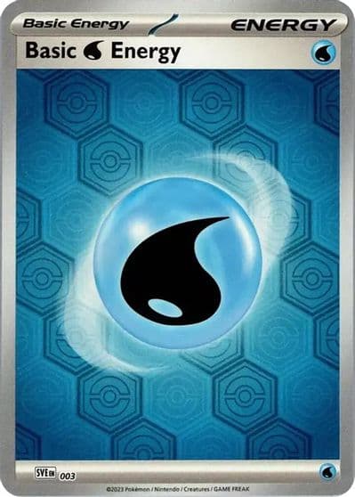 Basic Water Energy SV: Shrouded Fable Pokemon card
