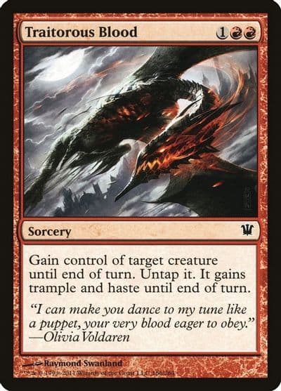 Traitorous Blood Innistrad Magic card