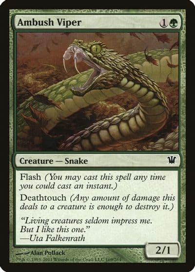 Ambush Viper Innistrad Magic card