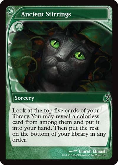 Ancient Stirrings Future Sight Mystery Booster 2 Magic card