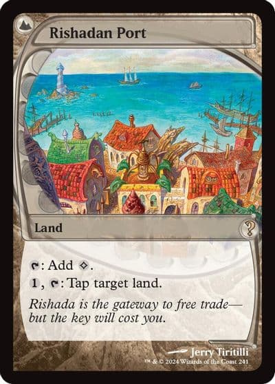Rishadan Port Future Sight Mystery Booster 2 Magic card