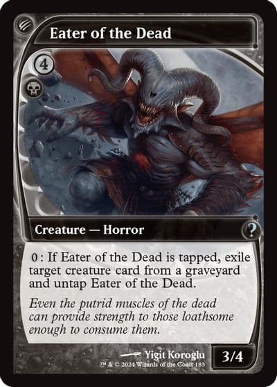 Eater of the Dead Future Sight Mystery Booster 2 Magic card