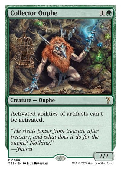 Collector Ouphe White Border Mystery Booster 2 Magic card