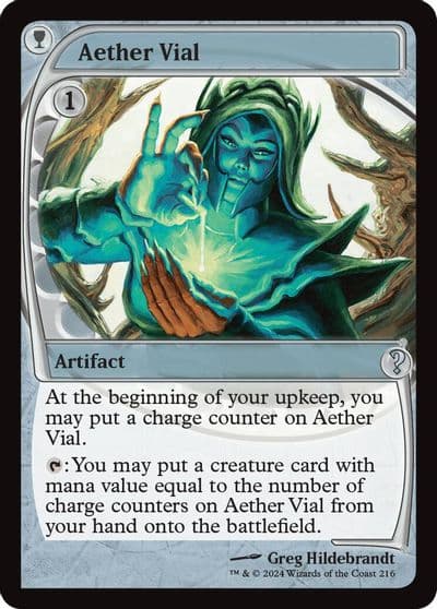 Aether Vial Future Sight Mystery Booster 2 Magic card