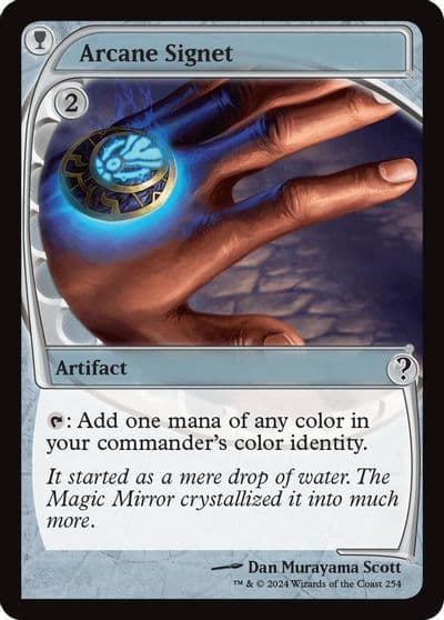 Arcane Signet Future Sight Mystery Booster 2 Magic card