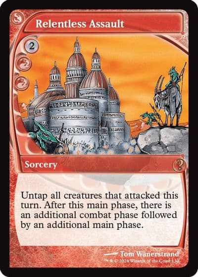 Relentless Assault Future Sight Mystery Booster 2 Magic card