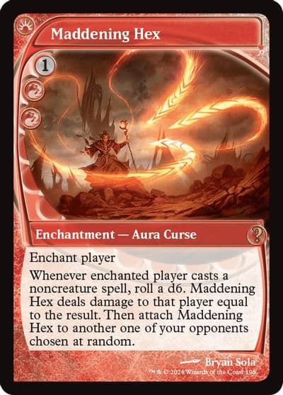 Maddening Hex Future Sight Mystery Booster 2 Magic card
