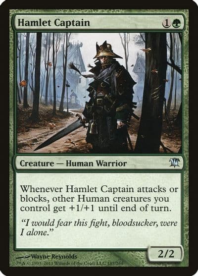 Hamlet Captain Innistrad Magic card
