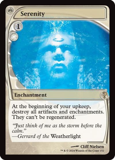 Serenity Future Sight Mystery Booster 2 Magic card