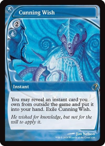 Cunning Wish Future Sight Mystery Booster 2 Magic card