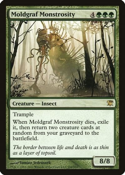 Moldgraf Monstrosity Innistrad Magic card