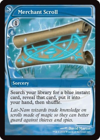 Merchant Scroll Future Sight Mystery Booster 2 Magic card