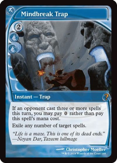 Mindbreak Trap Future Sight Mystery Booster 2 Magic card
